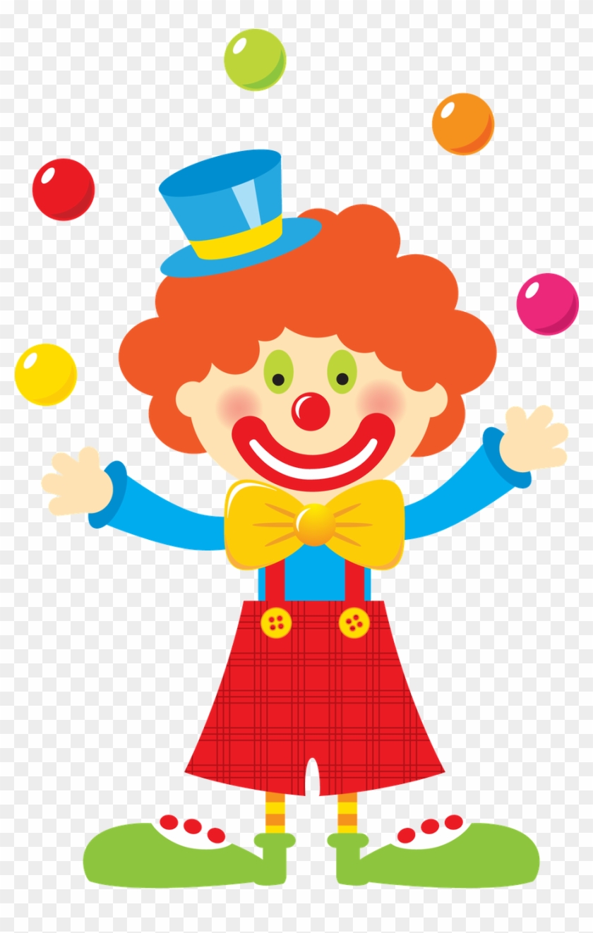 Pin By Crafty Annabelle On Circus Printables - Circus Clown Clip Art - Png Download