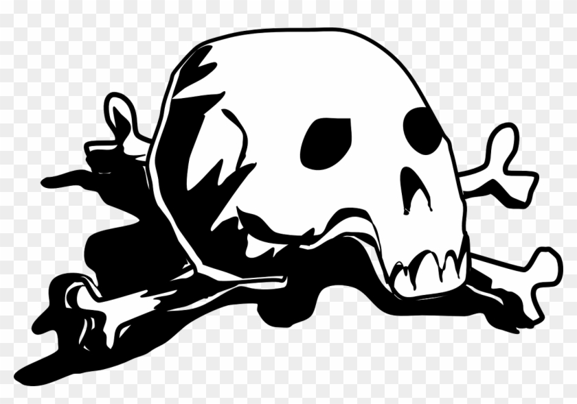 Skull And Crossbones - Skull Clipart