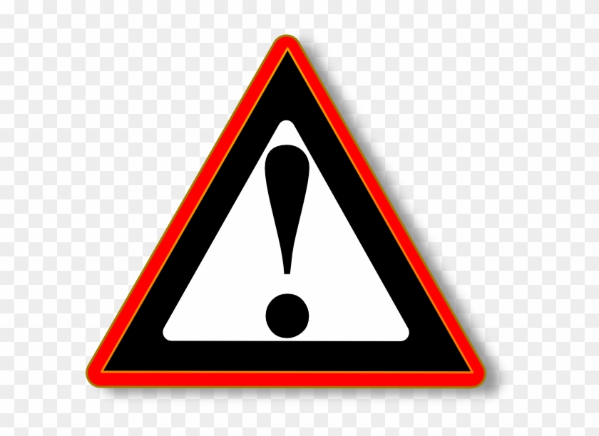 Original Png Clip Art File Red Black Warning Svg Images Transparent Png
