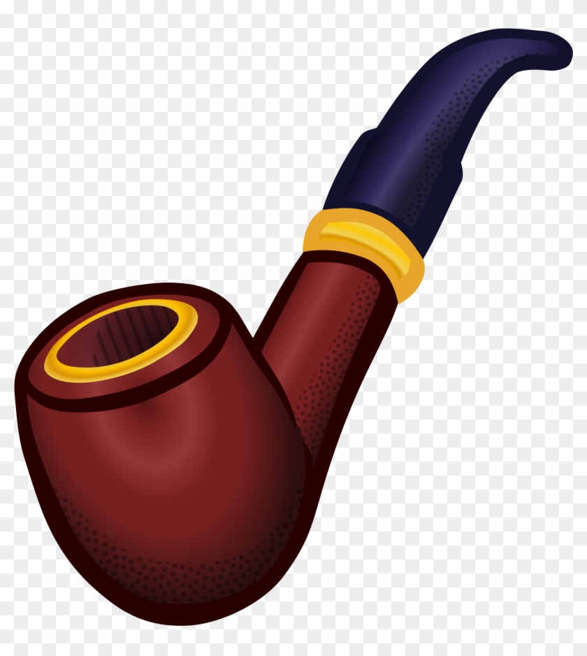 Pipe Smoking - Clip Art Pipe - Png Download