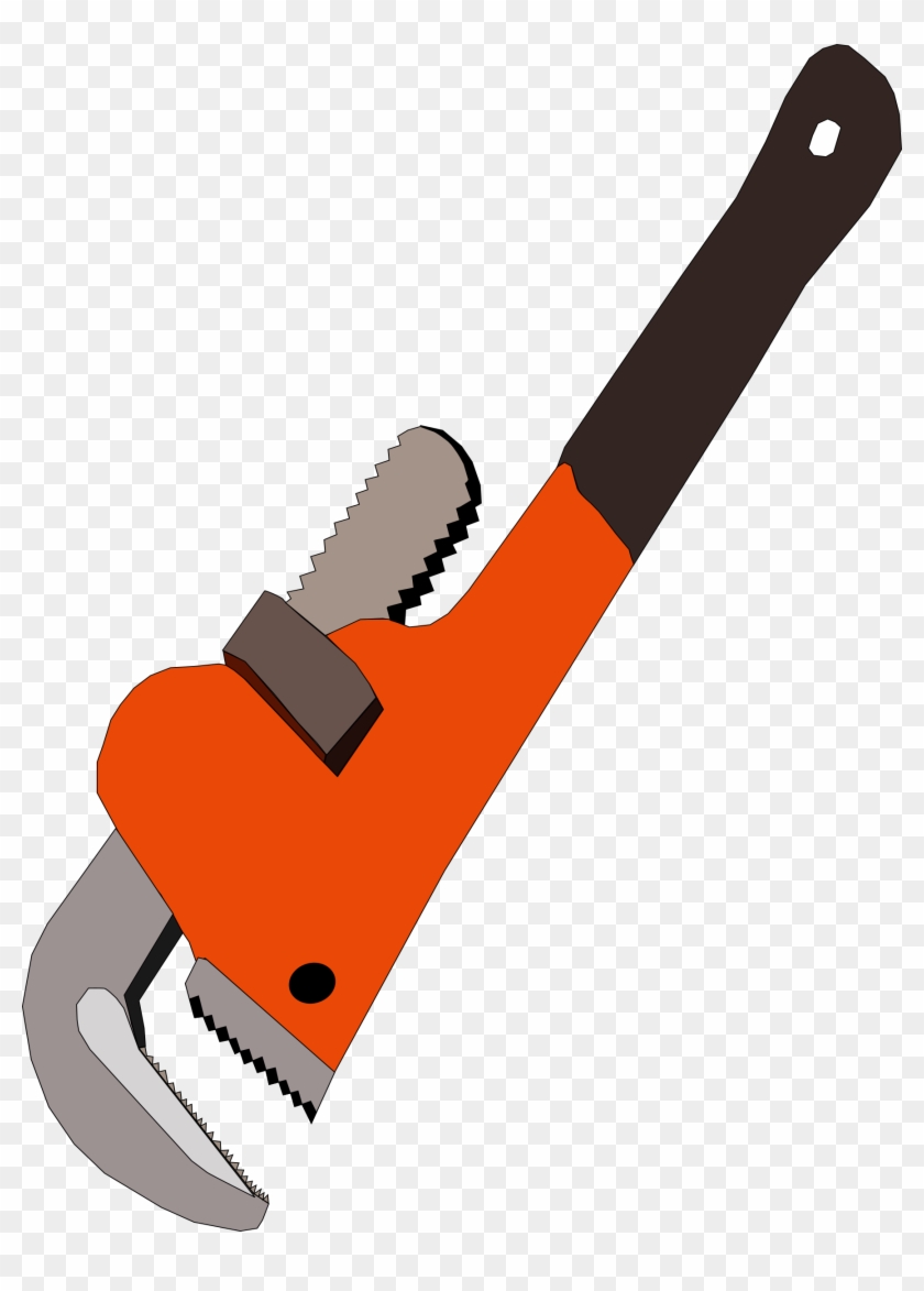 Clip Art Freeuse Pipe Big Image Png - Pipe Wrench Clip Art Transparent Png