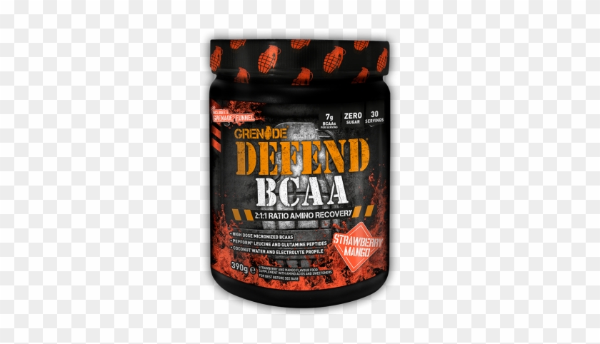 Eu Defend Bcaa 30 Serve Strawberry Mango Web 1 - Grenade Bcaa Clipart