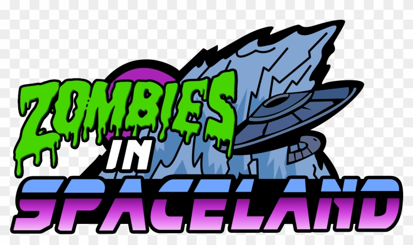 Imagezombies In Spaceland - Zombies In Spaceland Logo Clipart