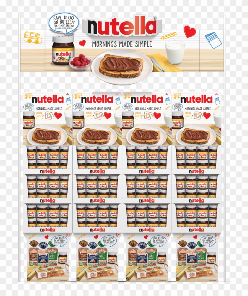 D20 0816ph09 Nut 13oz Bts Epndblehdr Thtrdsply - Nutella Clipart #978507