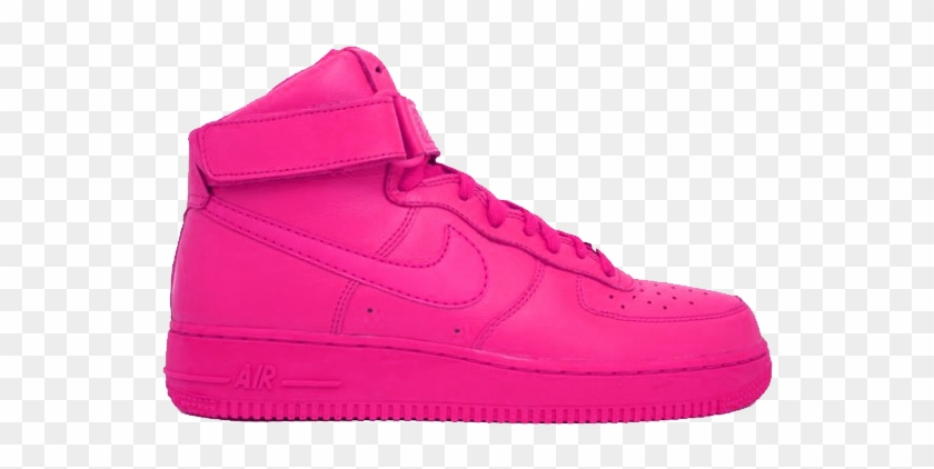S2 - Mens Pink High Tops Clipart