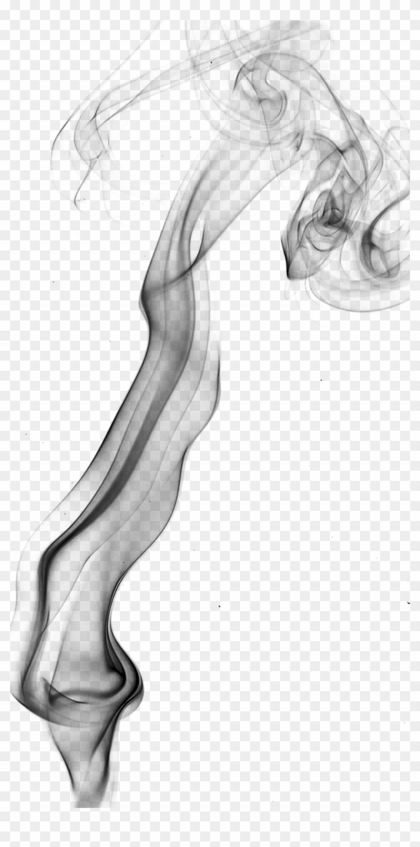 Drawn Smoking Joint Smoke Clipart