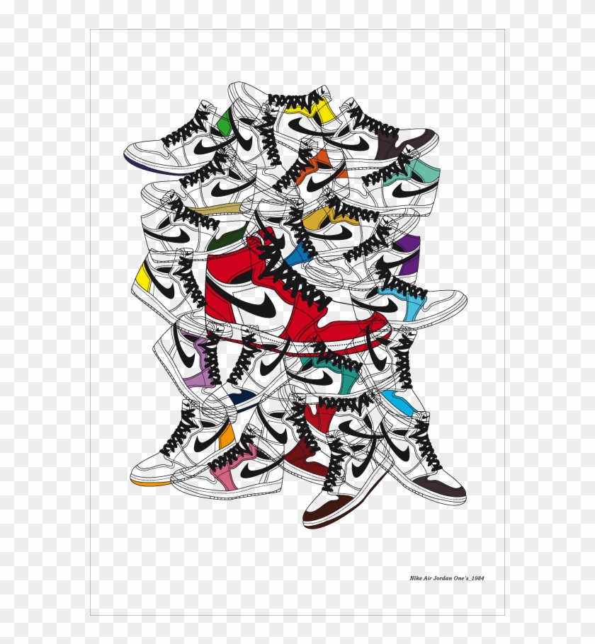 Monday, October 4, - Nike Air Jordans Clipart
