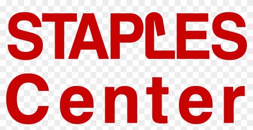 Staples Png - Staples Center Arena Logo Clipart #978973