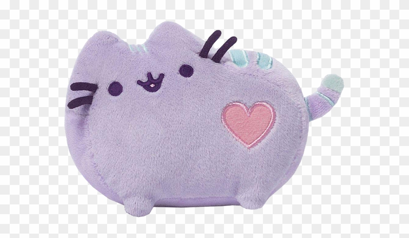 This 6” Plush Version Of Pusheen Brings Her Adorable - Purple Pusheen Clipart #979006