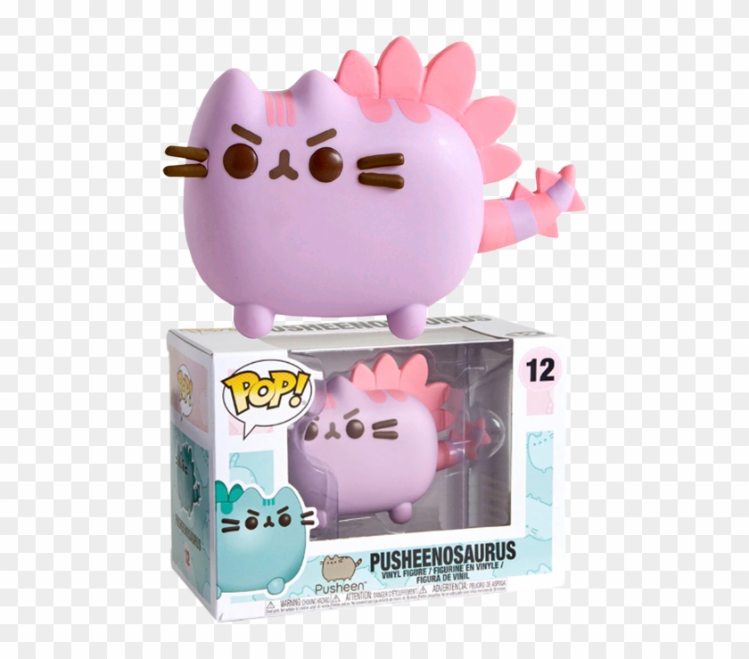 Pusheenosaurus Grape Soda Pop Vinyl Figure - Funko Pop Pusheen Hot Topic Clipart #979154
