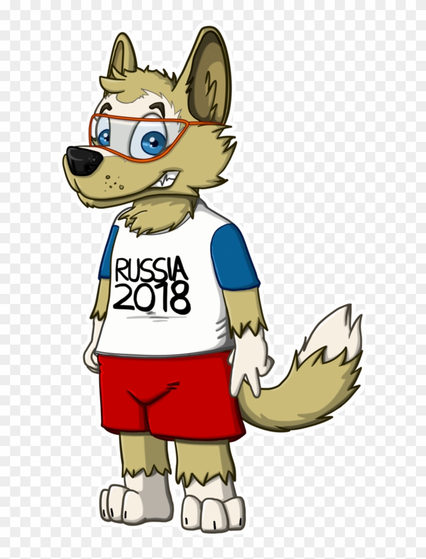 'zabivaka' The Fifa World Cup 2018 Mascot - World Cup 2018 Animal Clipart