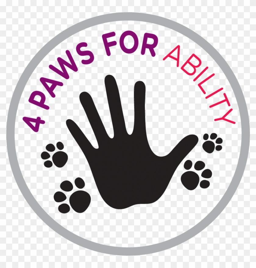 Dog Paws Png - 4 Paws For Ability Logo Clipart #979565