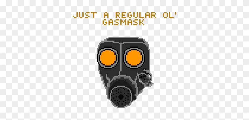 Just A Regular Ol' Gas Mask - Gas Mask Clipart