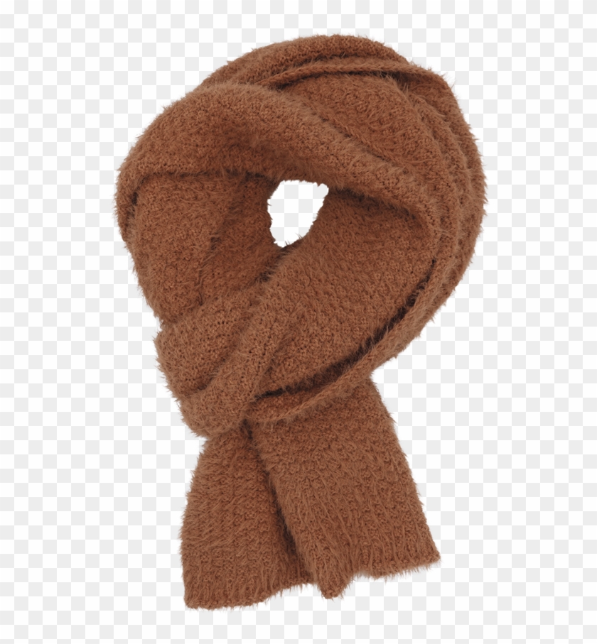 Scarf - Brown Scarf Png Clipart