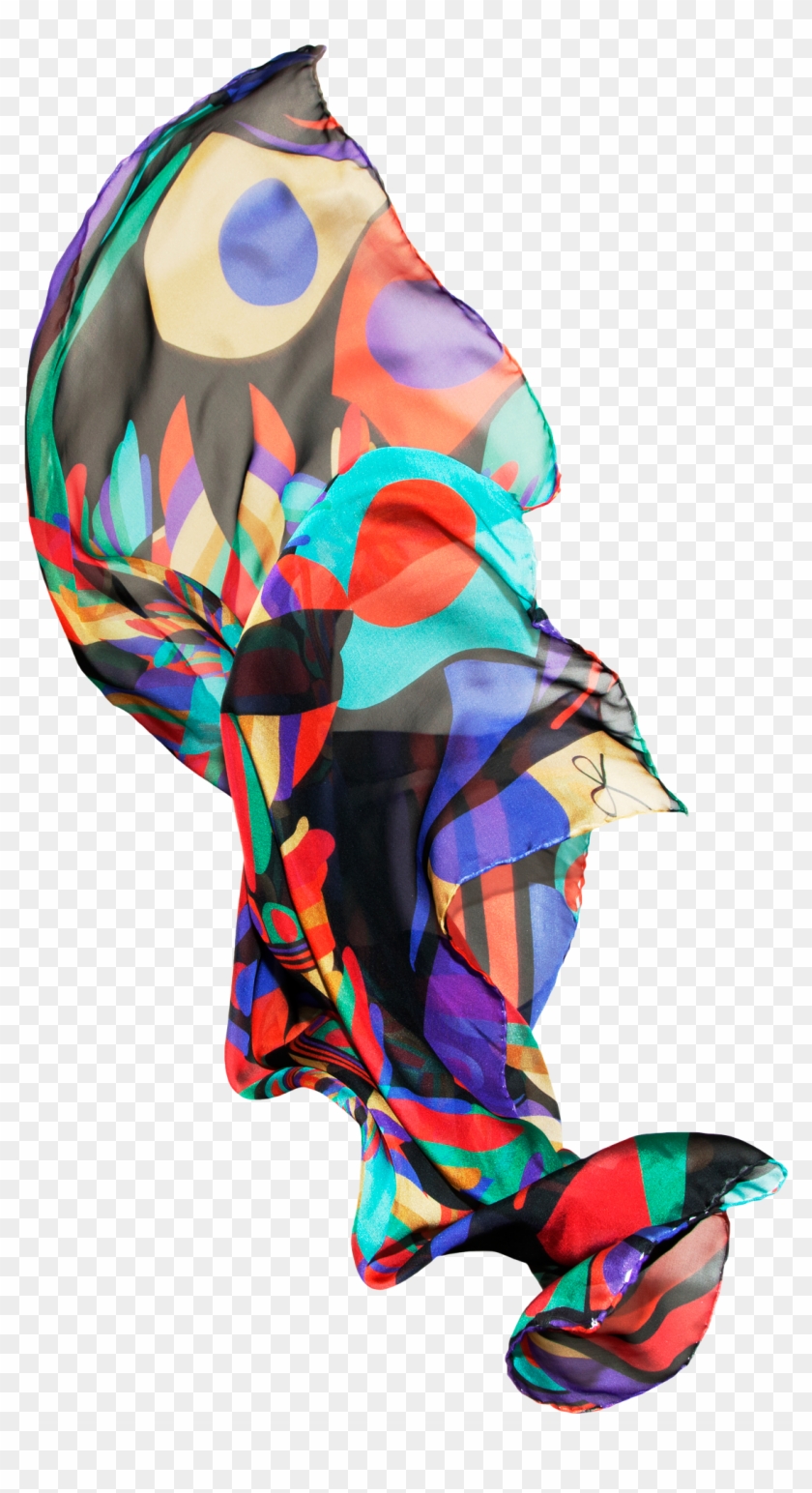 Background Scarf Betyke Scarf - Silk Scarf Png Clipart