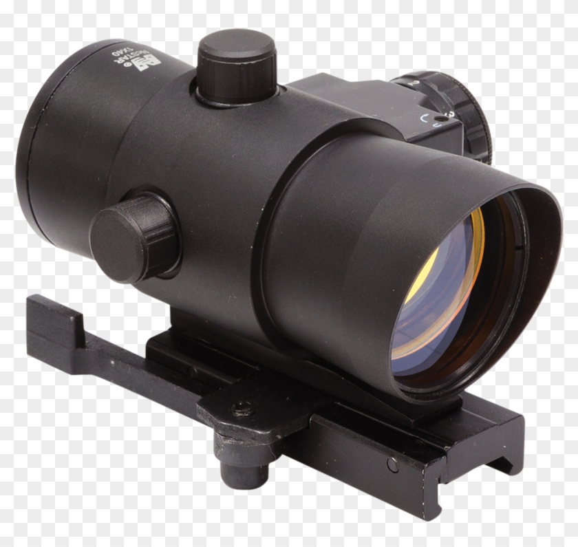 Ncstar Dlb140r Red Dot With Laser 1x 40mm Obj Unlimited - Lens Clipart #979987