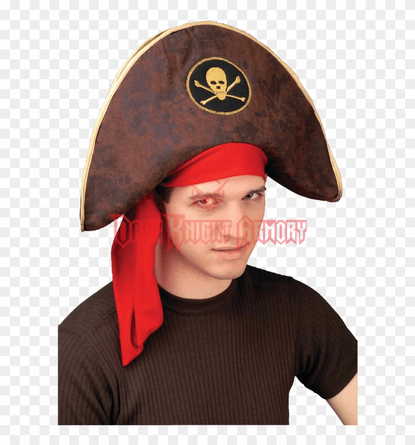 Captain Pirate Hat Png - Bad Jack Sparrow Costume Clipart #980492