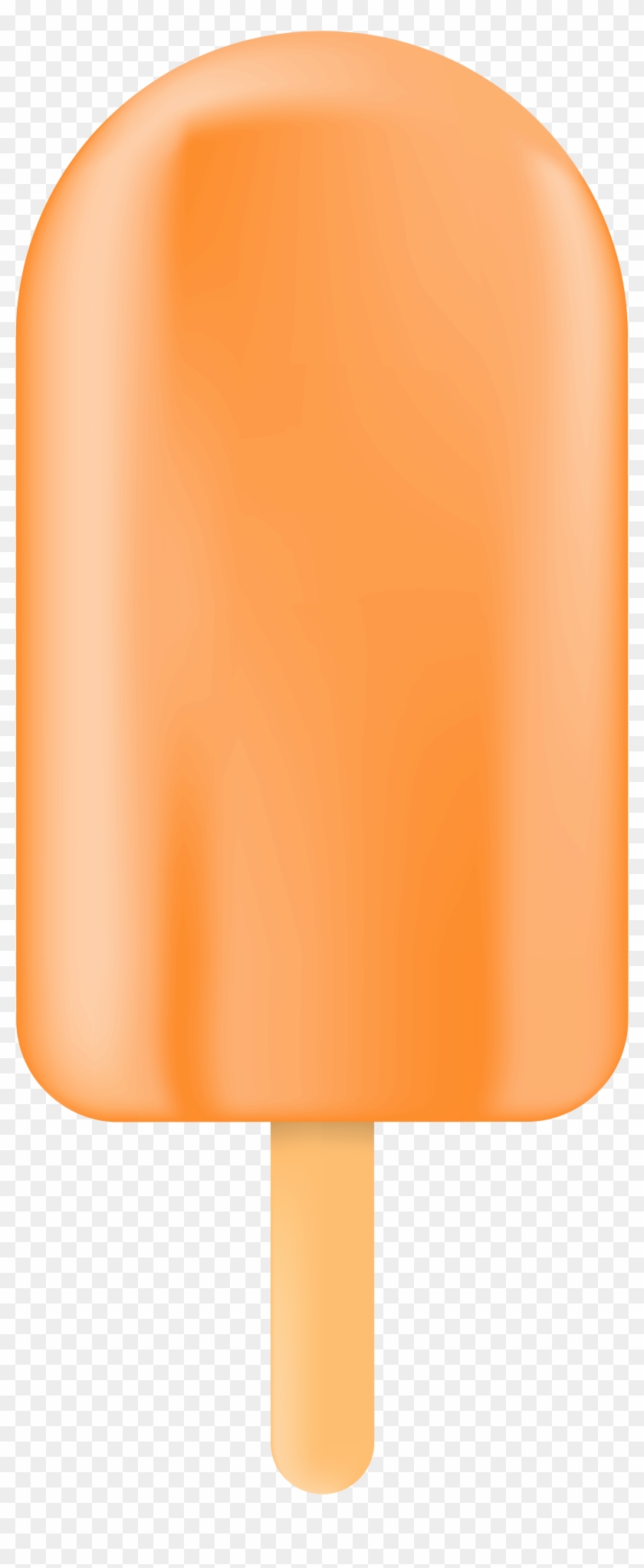 Ice Cream Bar Orange Png Clip Art - Lampshade Transparent Png