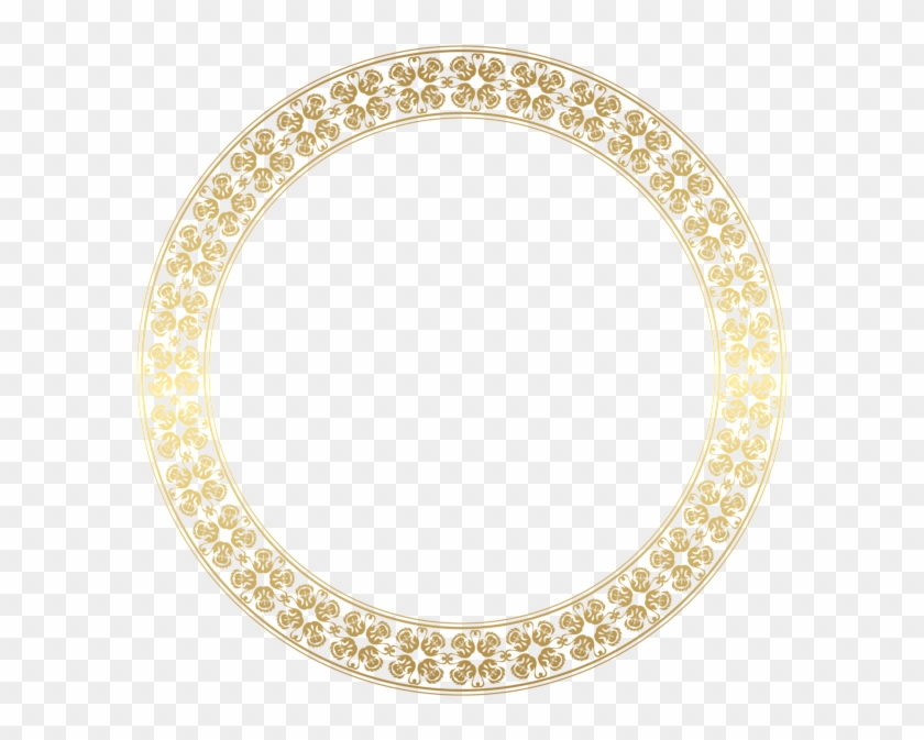 Round Gold Border Frame Transparent Png Clip Art - Waitangi Day Nueva Zelanda #980555