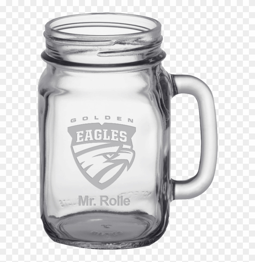 Mason Jar Mug 8oz Gift - Water Bottle Clipart #980674