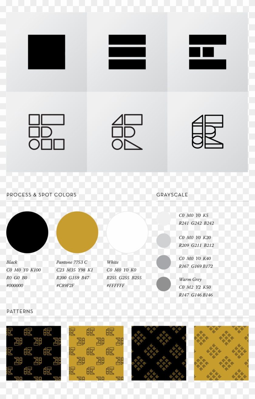 Etsy Logo Construction, Color Palette, And Patterns - Circle Clipart