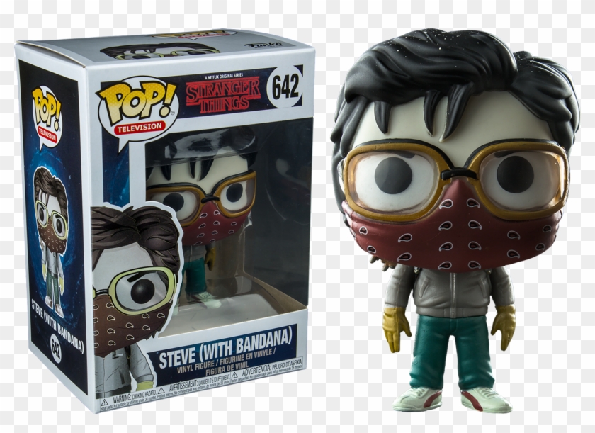 Funko Pop Steve With Bandana Clipart