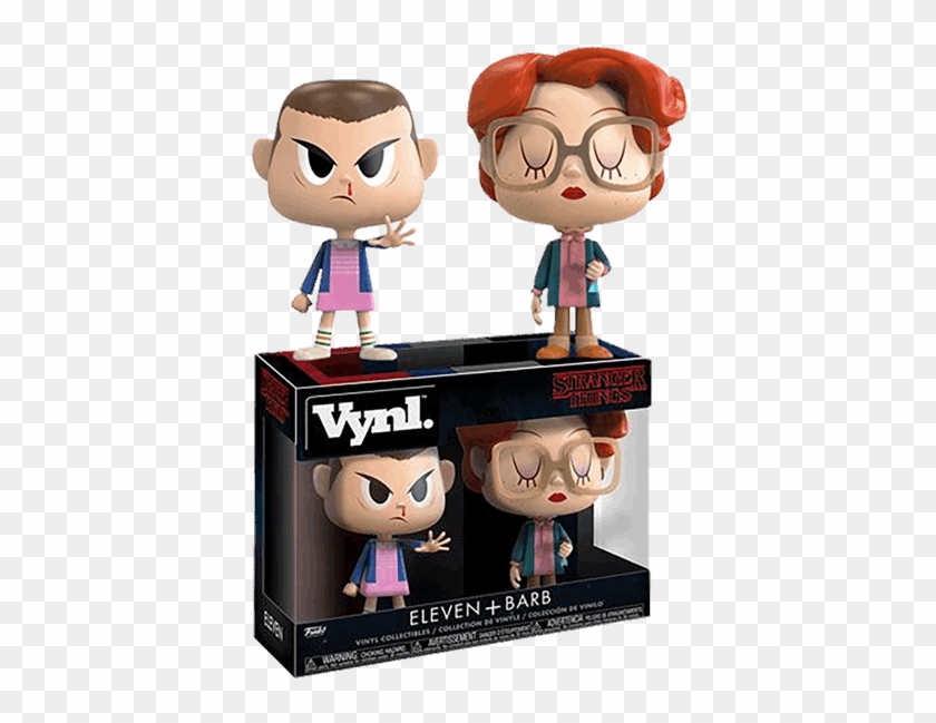 Eleven And Barb Vynl - Funko Stranger Things Vynl Clipart