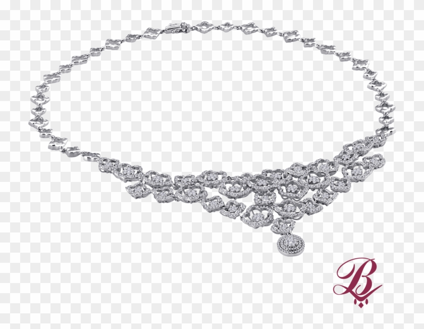 Diamond Gossamer Garden Necklace - Chain Clipart #981723
