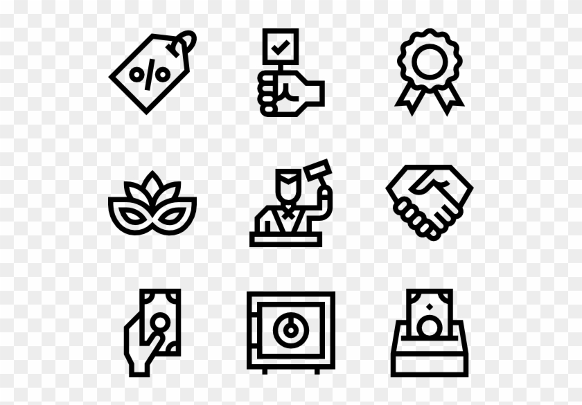 Auction - Information Icons Clipart #982404
