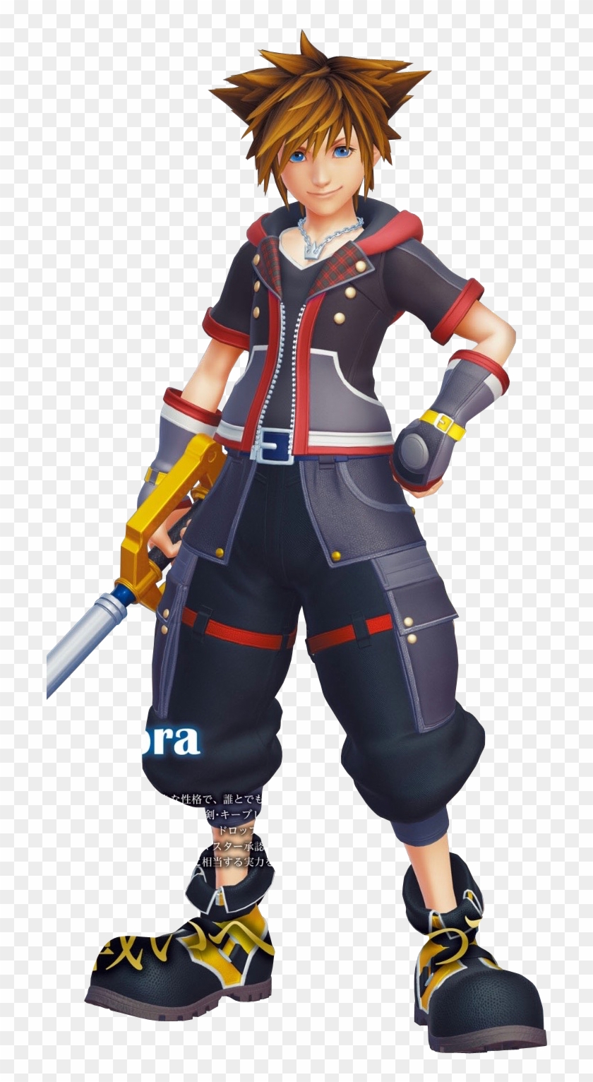 Kingdom Hearts 3 Sora Png - Kingdom Hearts 3 Sora 2018 Clipart