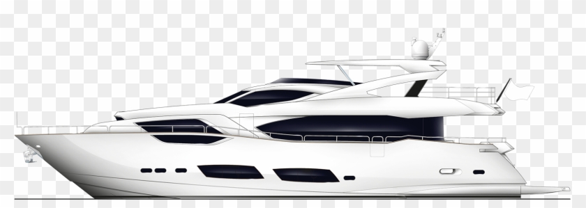 95 Yacht - 95 Yacht Sunseeker Clipart