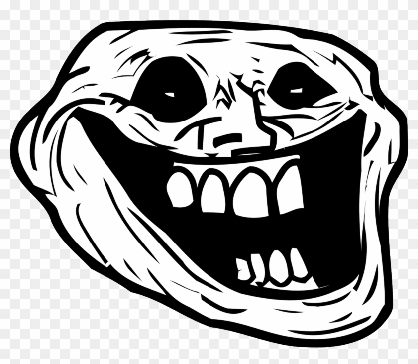 Trollface Png Transparent - Troll Face Meme Clipart