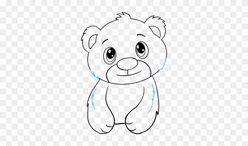 How To Cub In Few Easy Steps - Draw A Polar Bear Cub Clipart