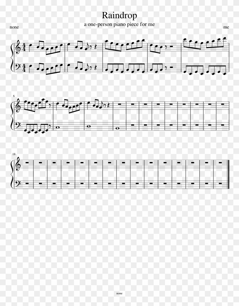 Raindrop - Soldier Of Dance Tf2 Sheet Music Easy Clipart
