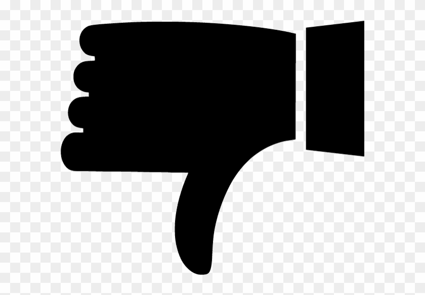 Thumbs Down Icon - Sign Clipart