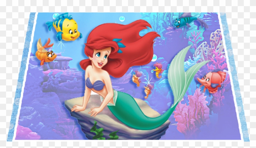 Little Mermaid Invitations - Ariel Clipart #984128