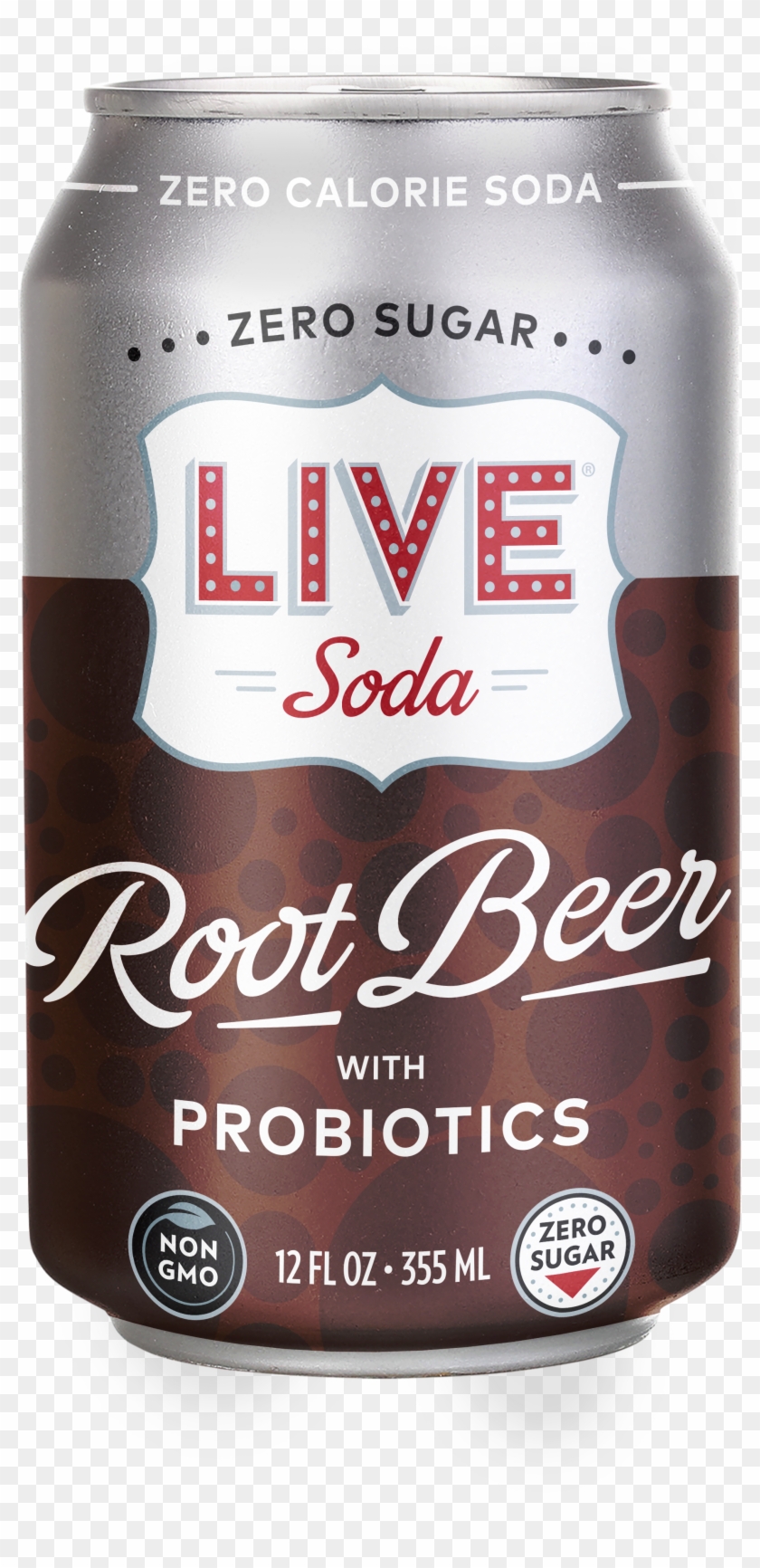 Root Beer Soda - Live Soda Probiotics Clipart