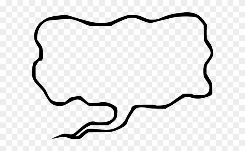 Speech Bubble Clipart Word Bubble - Scary Speech Bubble Png Transparent Png