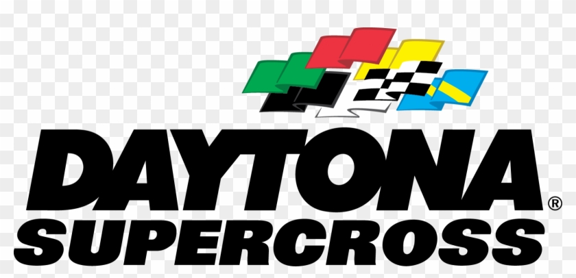 2019 Daytona Supercross Checkered Flag Challenge - Daytona Supercross Logo Png Clipart