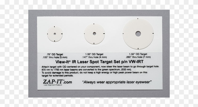 View-it Ir Laser Spot Targets - Circle Clipart