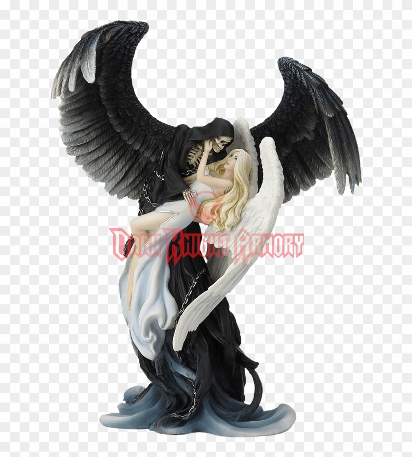 Grim Reaper And Angel Clipart