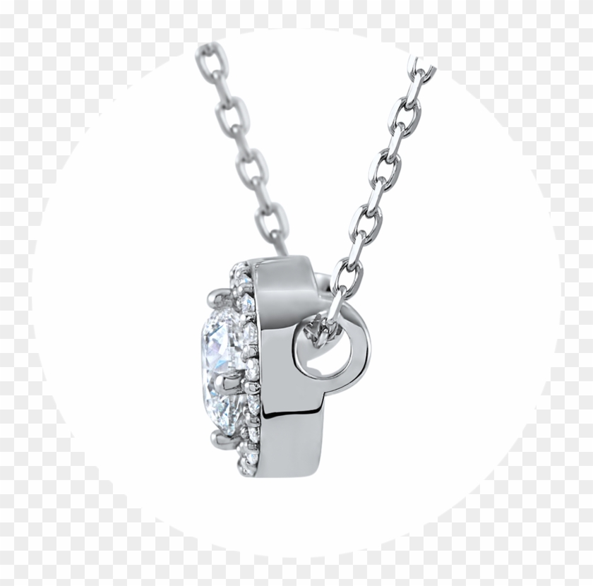 Diamond Necklace Png - Locket Clipart #985349