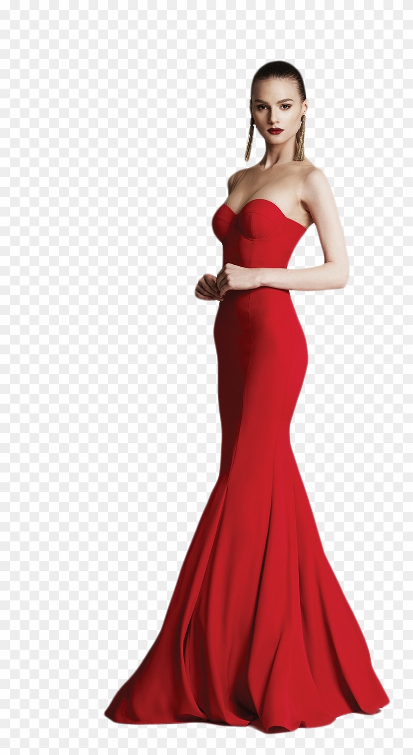 Download Dress Png - Woman In Dress Png Clipart