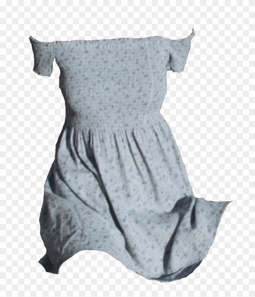 Blue Dress Polyvore Moodboard Filler Dress Png, Dress - Png Polyvore Clipart #985443
