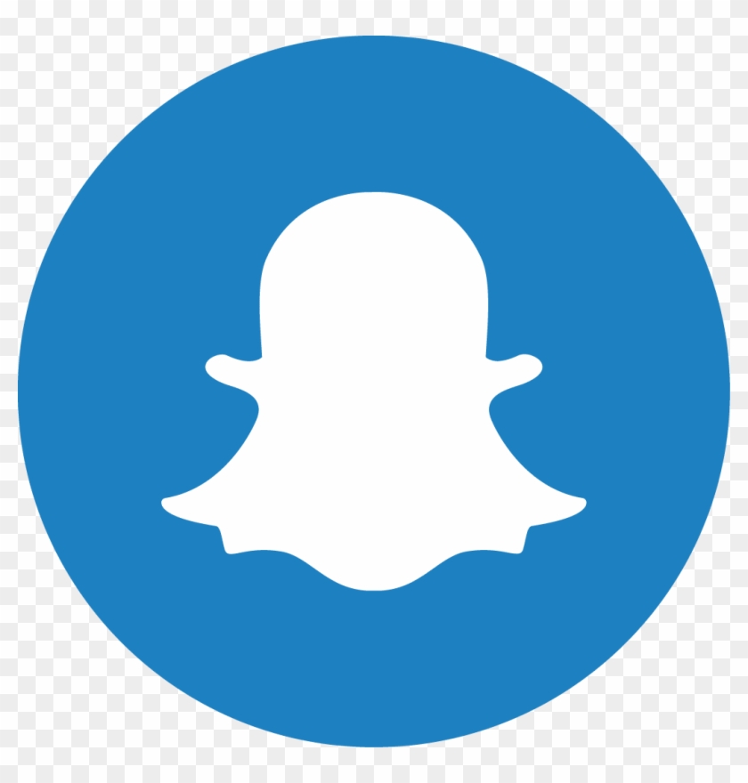 Social Icons - Snapchat Logo Png Black Clipart #985507
