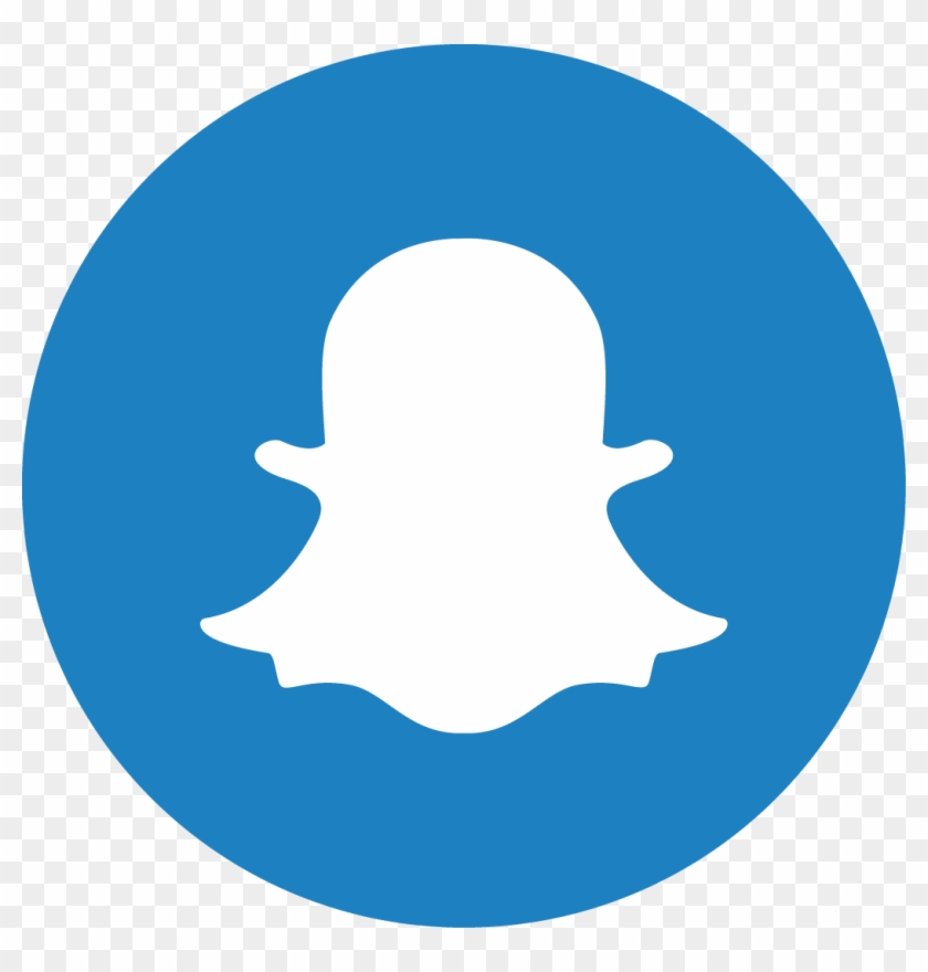 Social Icons - Snapchat Logo Png Black Clipart #985507