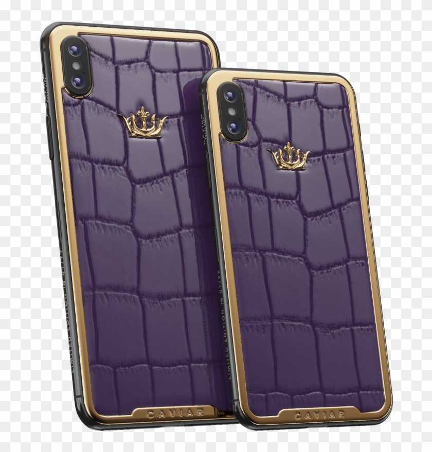Classic Alligator Purple - Smartphone Clipart