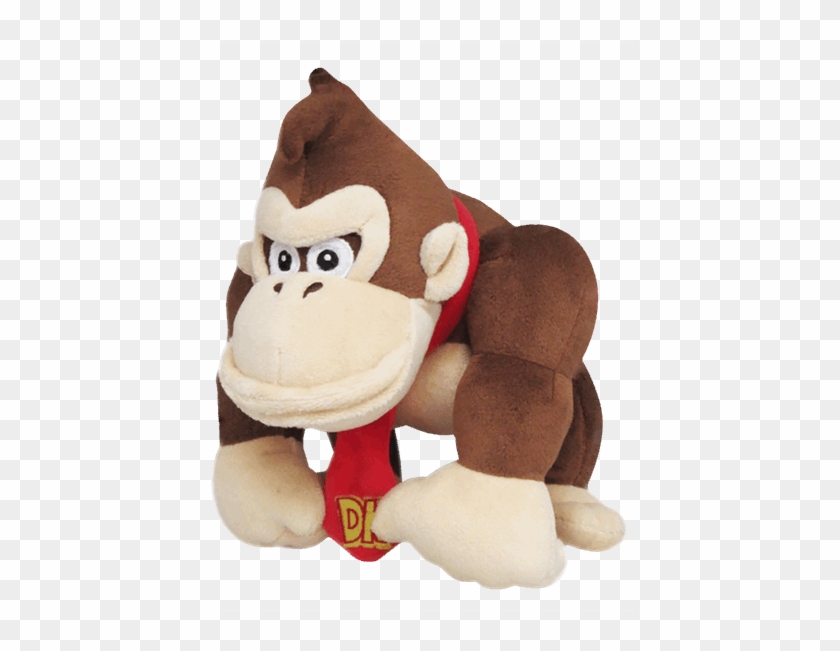 Donkey Kong 10" Plush - Donkey Kong Plush Clipart #985745