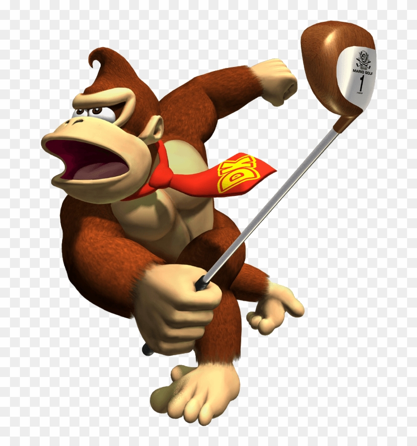 Donkey Kong From The Official Artwork Set For - Donkey Kong Mad Png Clipart