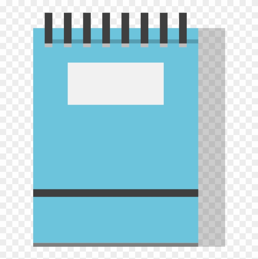 Cute - Block Notes Vector Png Clipart